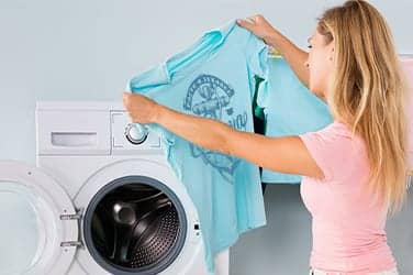 пране на тениска с щампа